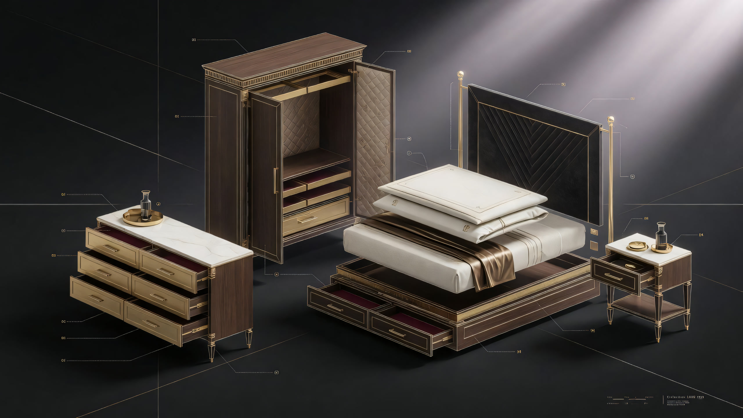 Orbis bedroom collection